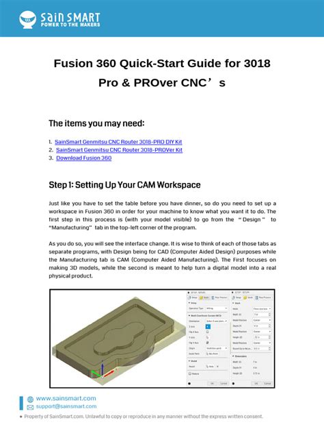 New Tutorial: Fusion 360 Quick Start Guide for CNC